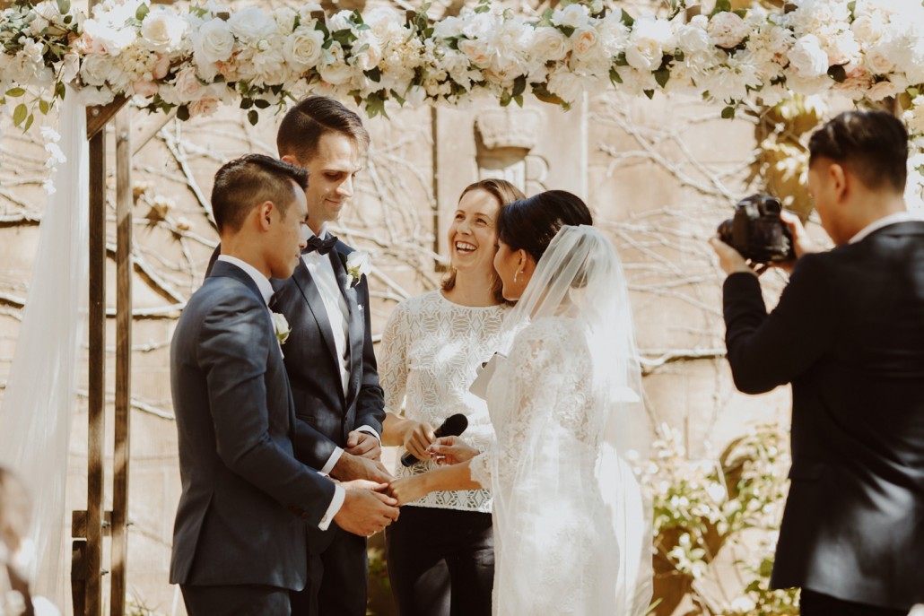 Wedding photo bomb - Andrea Calodolce Ceremonies - Sydney Celebrant