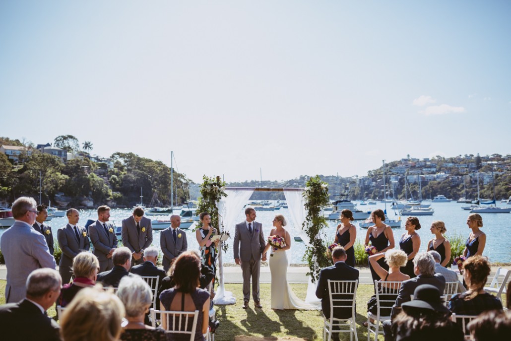 Wedding at the Spit, Sydney - Andrea Calodolce Ceremonies - Sydney Celebrant