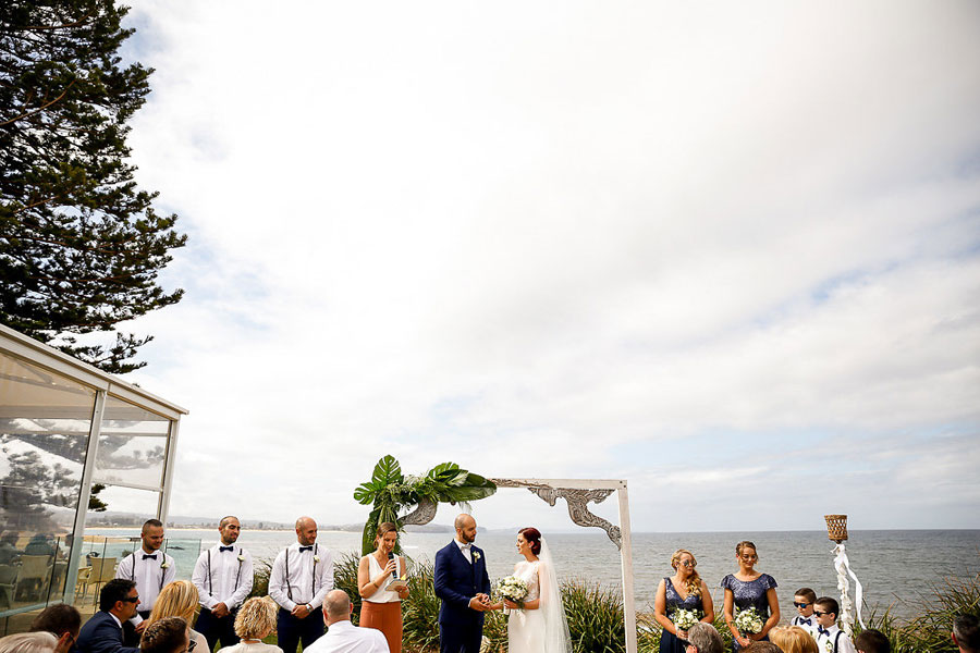 Bride and Groom beach wedding