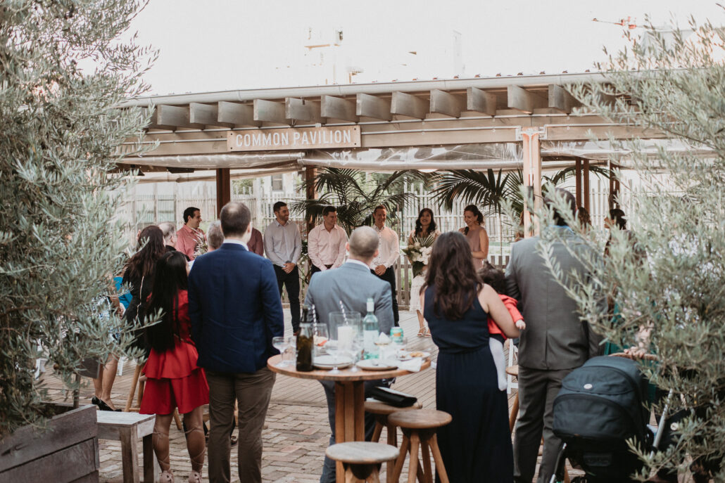 Acre Eatery wedding at Camperdown Commons
