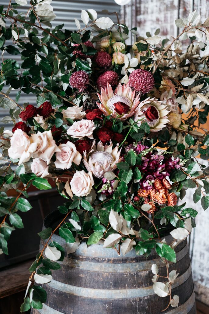 floral arrangement for wedding